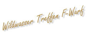 Wildwasser Treffen F-Wurf